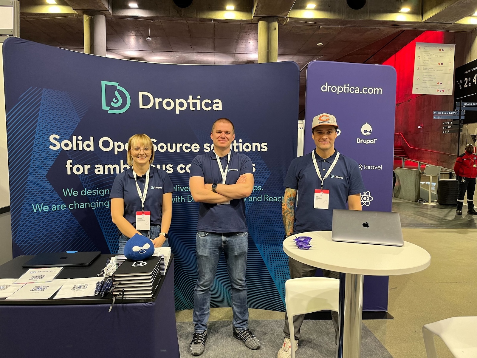 The Droptica team traveled to Lille in October 2023 for the DrupalCon Europe technology conference