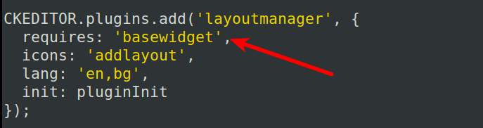 List of plugins needed to install tle "layout manager" plugin from plugin.js file