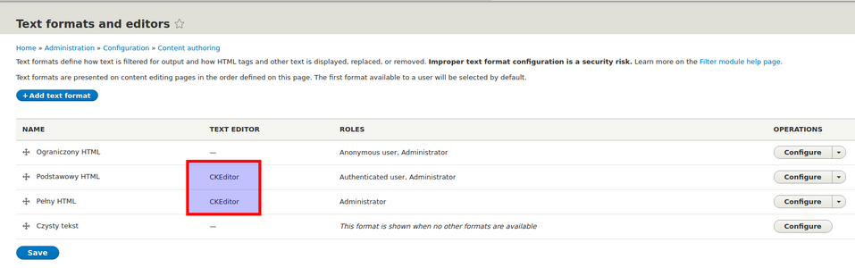 The path to editor options as mentioned above and some of the options that can be changed