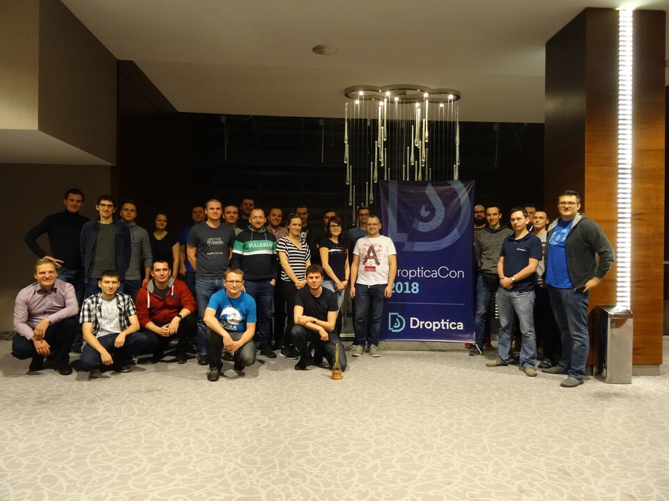 Das Droptica-Team - Ausgabe 2018