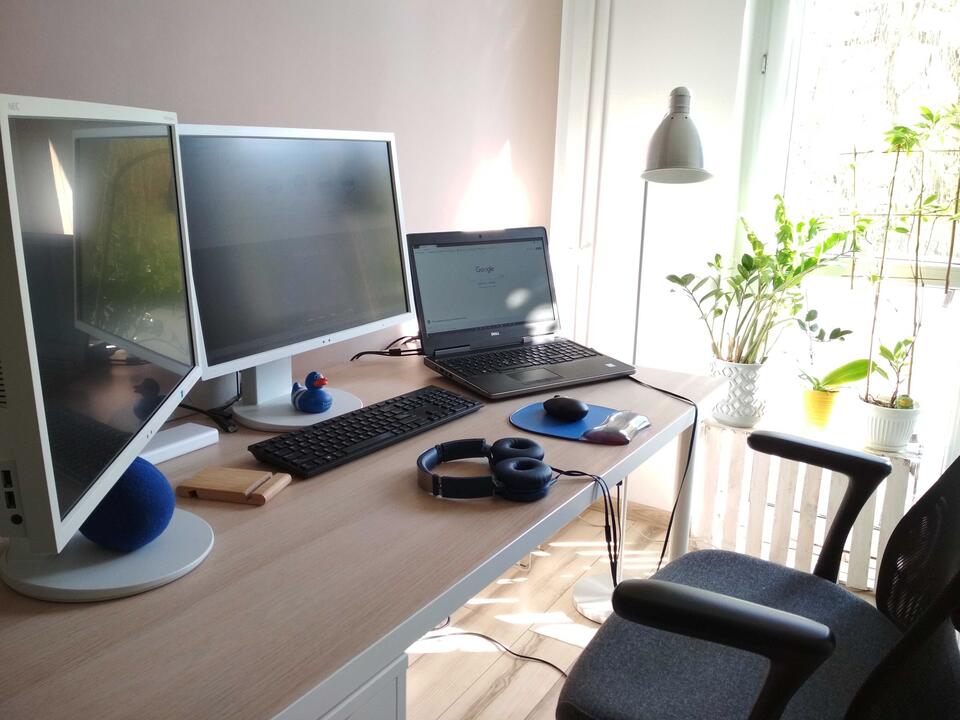 Arbeitsplatz bei Droptica