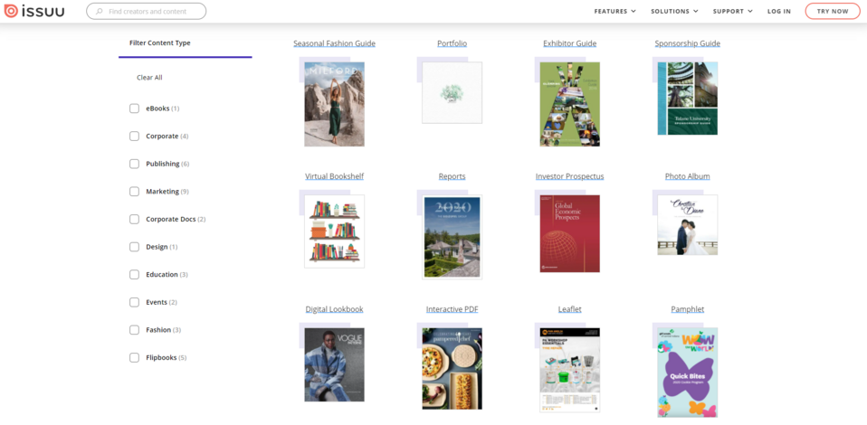 Issuu ist eine der interessanten digitalen Veröffentlichungsplattformen