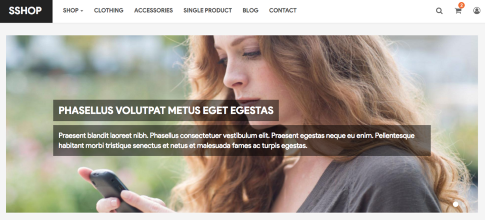 SShop kostenloses Drupal eCommerce-Theme