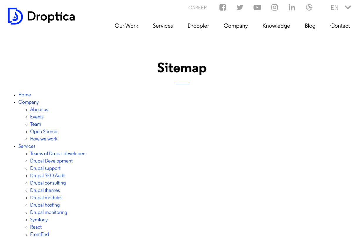 A sitemap is one of the things to prepare before a new website launch