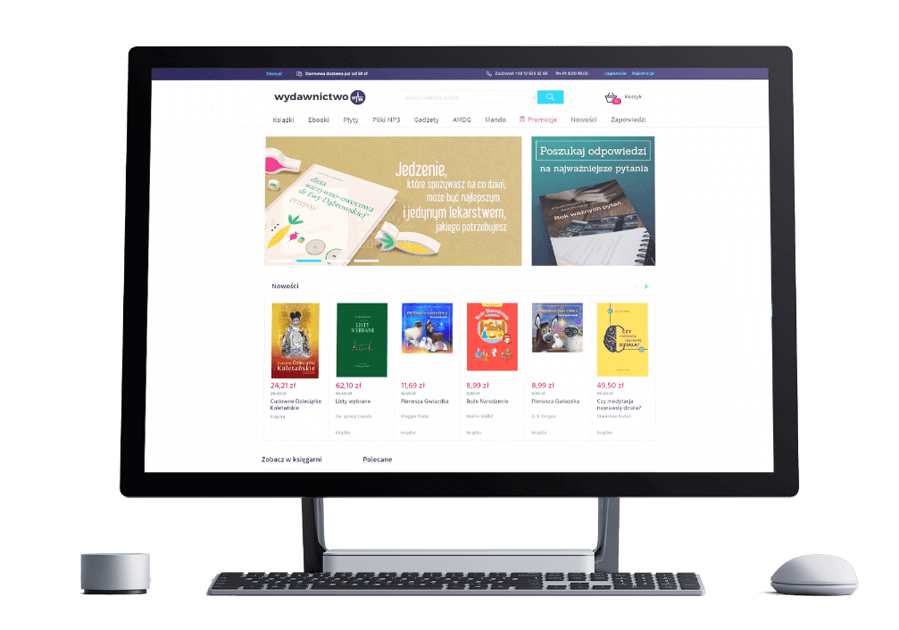 The WAM publishing house uses digital publishing tools to add books and e-books to their store
