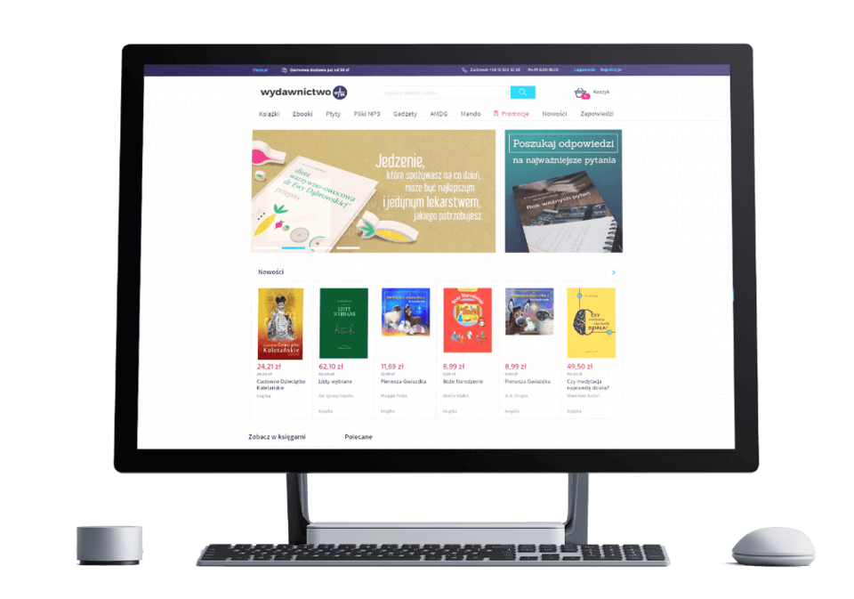 The WAM publishing house uses digital publishing tools to add books and e-books to their store