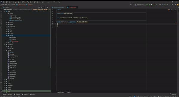 Der Alt + Enter PhpStorm Shortcut ermöglicht es Ihnen, schnell das Kontextmenü anzuzeigen