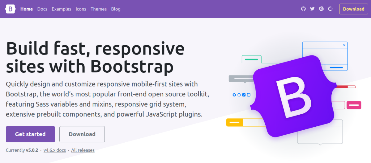 Bootstrap is an open-source tool that provides developers with a wide range of ready-made components