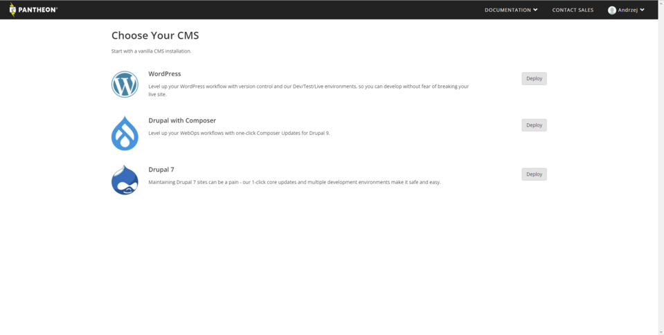 Choosing the right CMS for your new Pantheon project