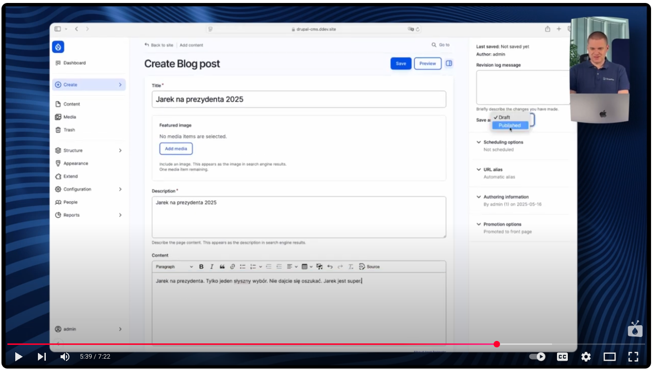 Checking how AI content filter works in practice at the example of the blog post