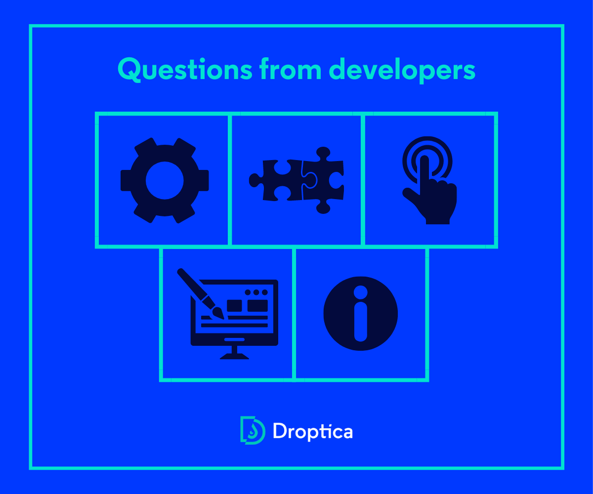 One of the key stages of customer journey at Droptica is a project discussion with the developers.
