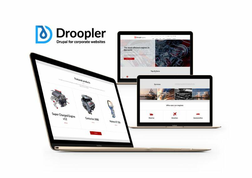 Droopler site template