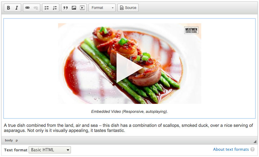 In Drupal, you can embed video on your website with the Video Embed Field module