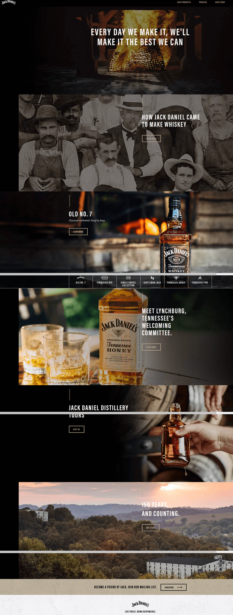 Jack Daniel's website