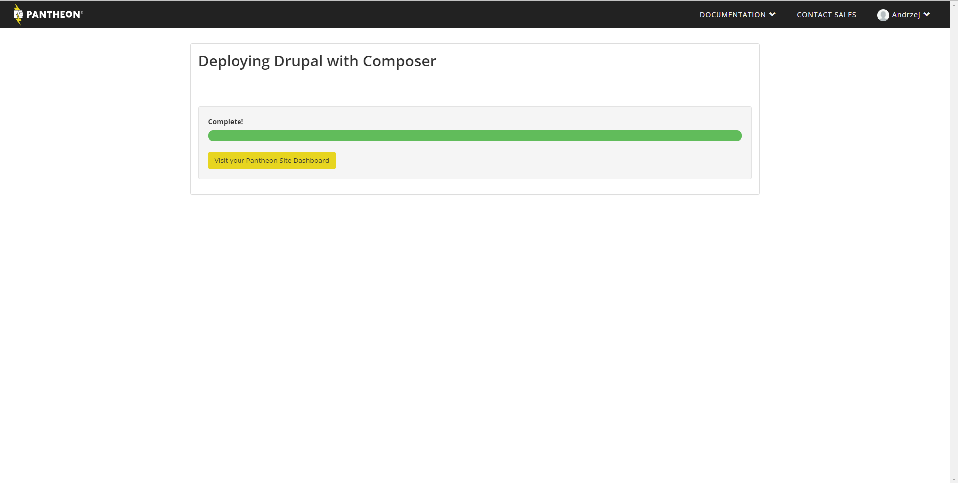 The process of implementing Drupal with Composer