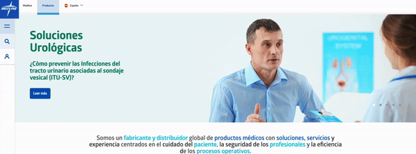 Medline.eu is an online selling platform for distributing medical supplies, serving 14 locations.