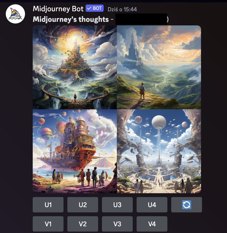 Das Midjourney-Programm kann ein Diffusionsmodell basierend auf einer Benutzereingabe erzeugen.