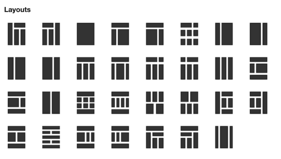A collection of layouts that you can use on your website in Panoply, the Drupal distribution