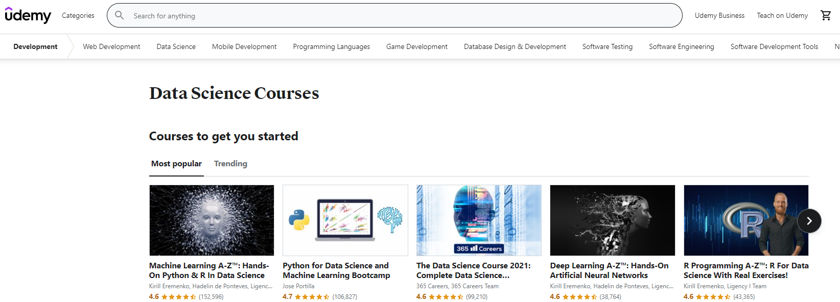 On the Udemy e-learning platform, you can create and publish your courses