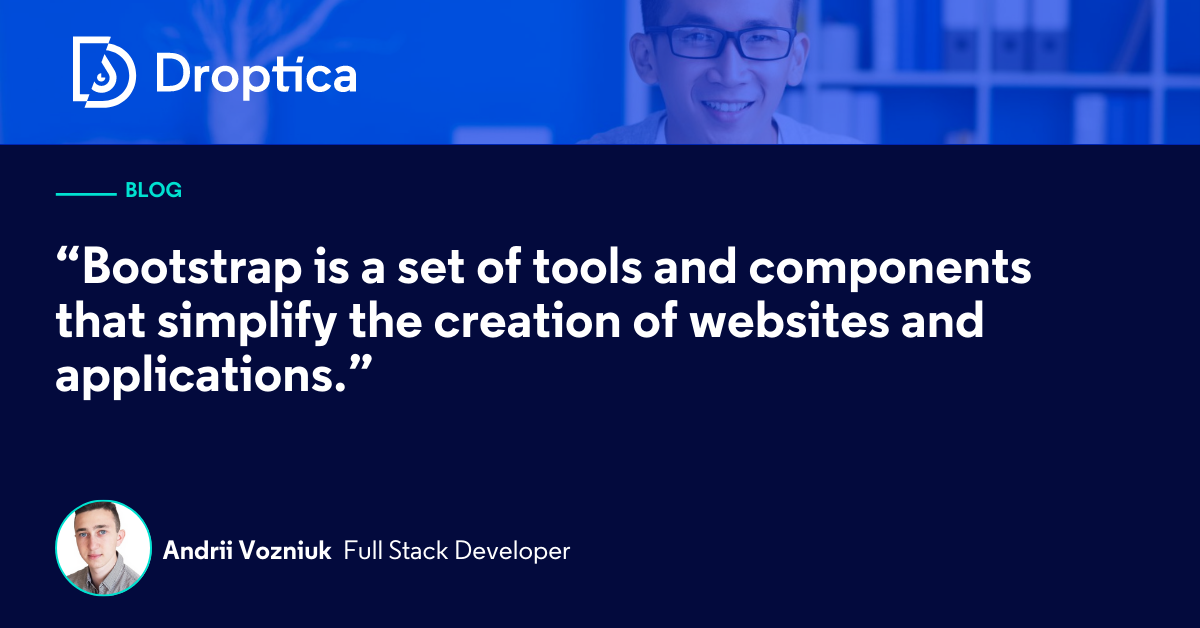 Bootstrap Components and their usage in Droopler