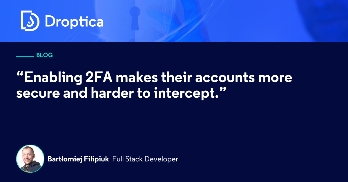 Two Factor Authentication in Drupal - Complete Guide | Droptica