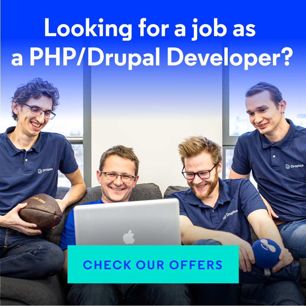 Looking for a job as a PHP/Drupal Developer?
