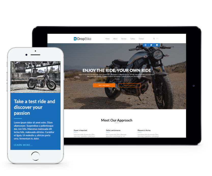 Droopler responsive