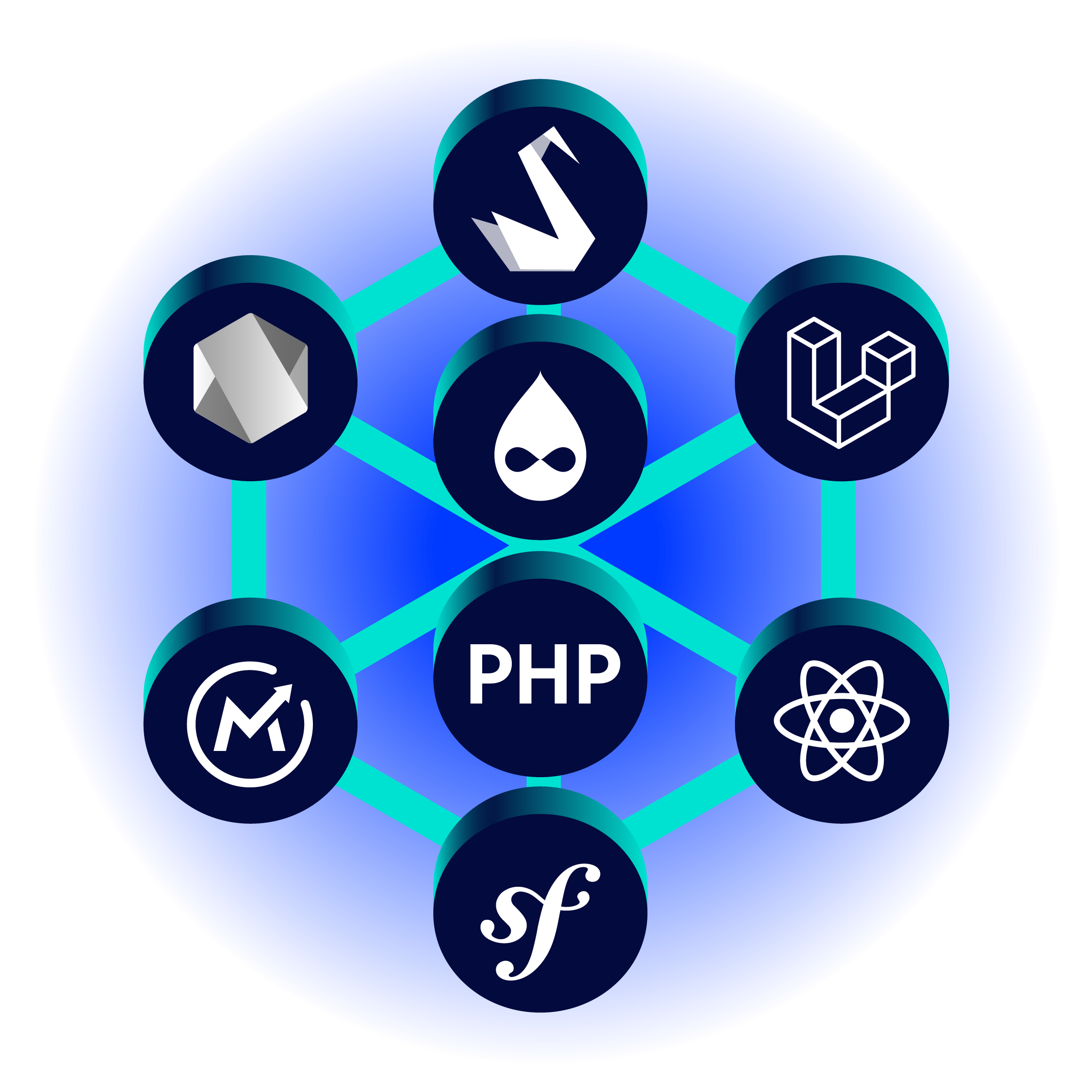 Droptica specializes in technologies like Drupal, PHP, Symfony, Laravel, and React