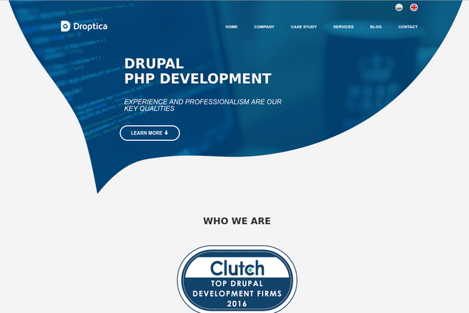 Droptica.com - New website 2016