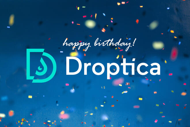 Droptica Birthday Photo