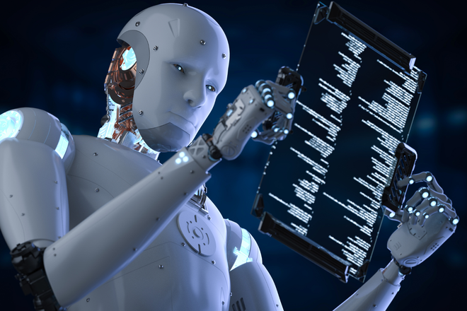 Fetcher de chatbot IA interrogeant un site B2B via Cloudflare CDN et robots.txt, lisant des spécifications produit en texte HTML et données structurées JSON-LD.