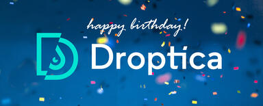 Droptica Birthday Photo