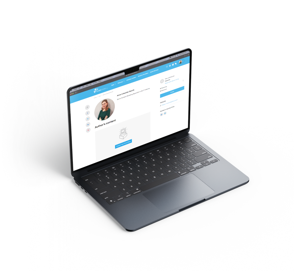 On the technology content platform, users can gain points for their activities and get benefits.
