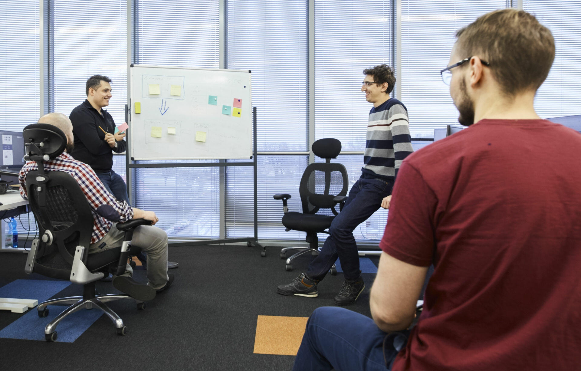 Team project discussing