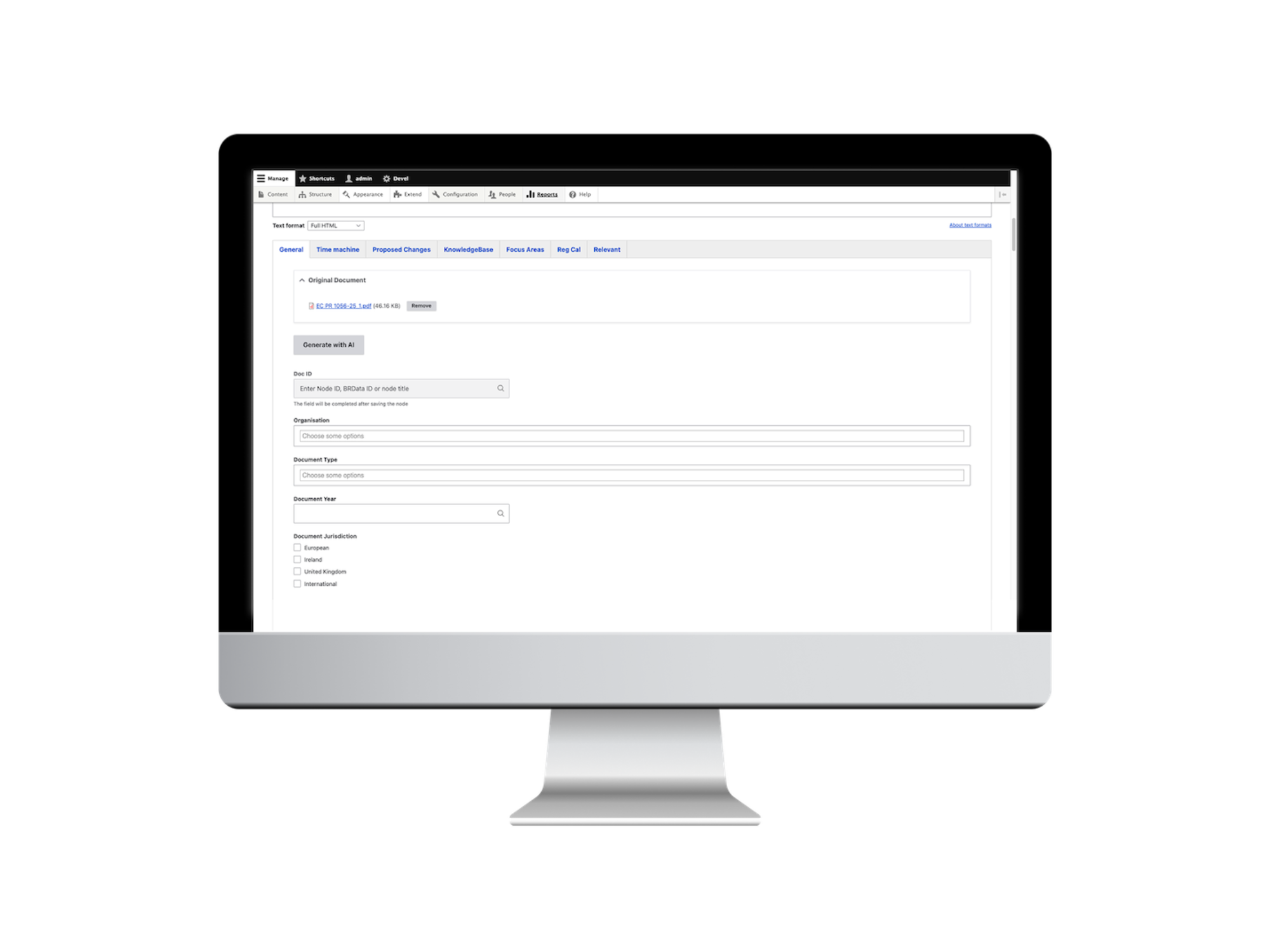 BetterRegulation case study AI categorization