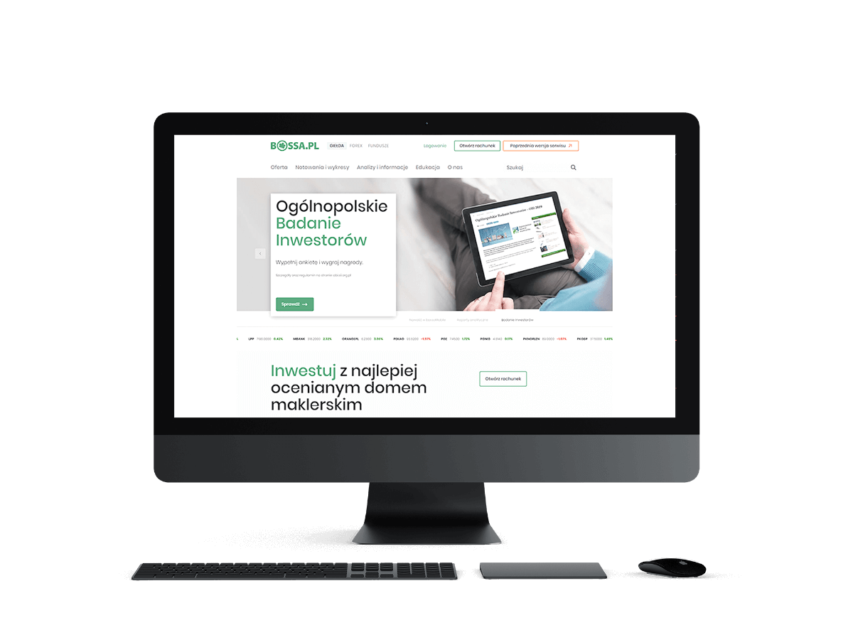 Bossa website preview