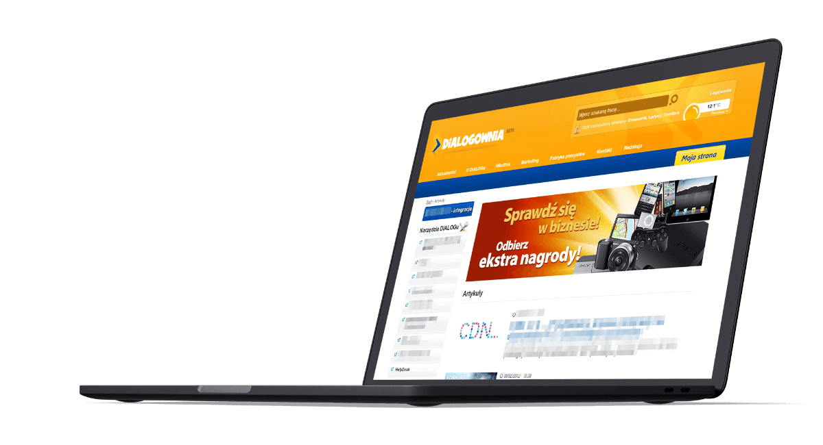 Dialogownia website preview