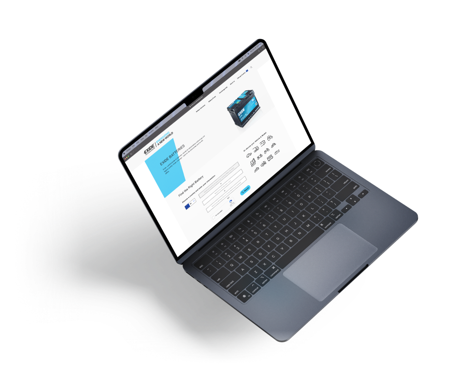 For the Drupal website of Exide company, we implemented SEO improvements and identity update