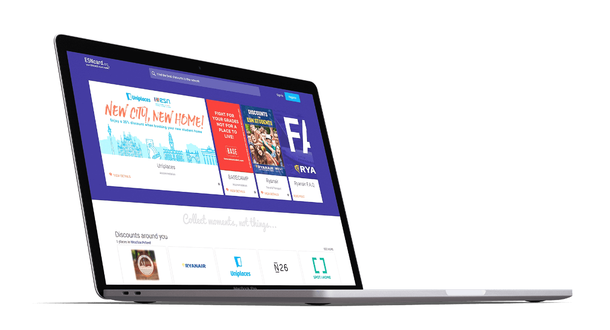 ESN website preview