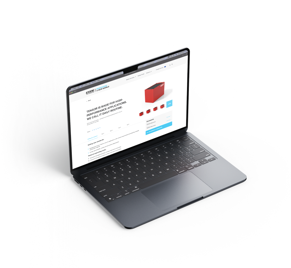 We updated the Drupal modules and removed the legacy code on the Exide Group website