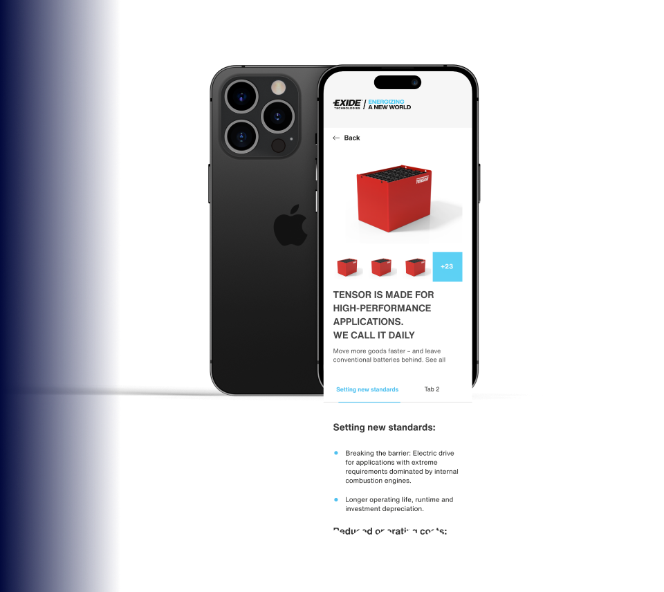The design we implemented for the Drupal website of the Exide company is fully responsive