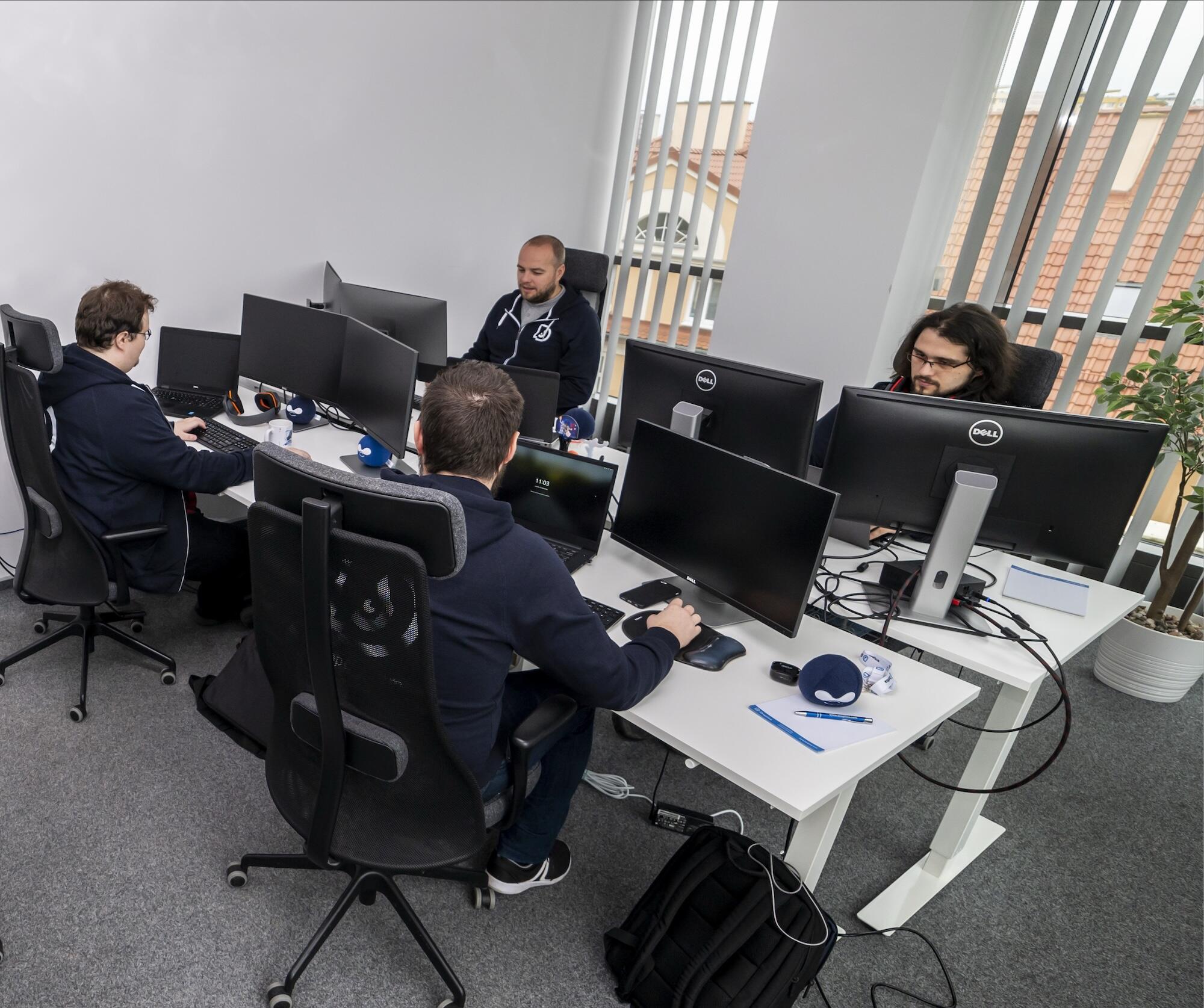 The Droptica team, which develops generative artificial intelligence.