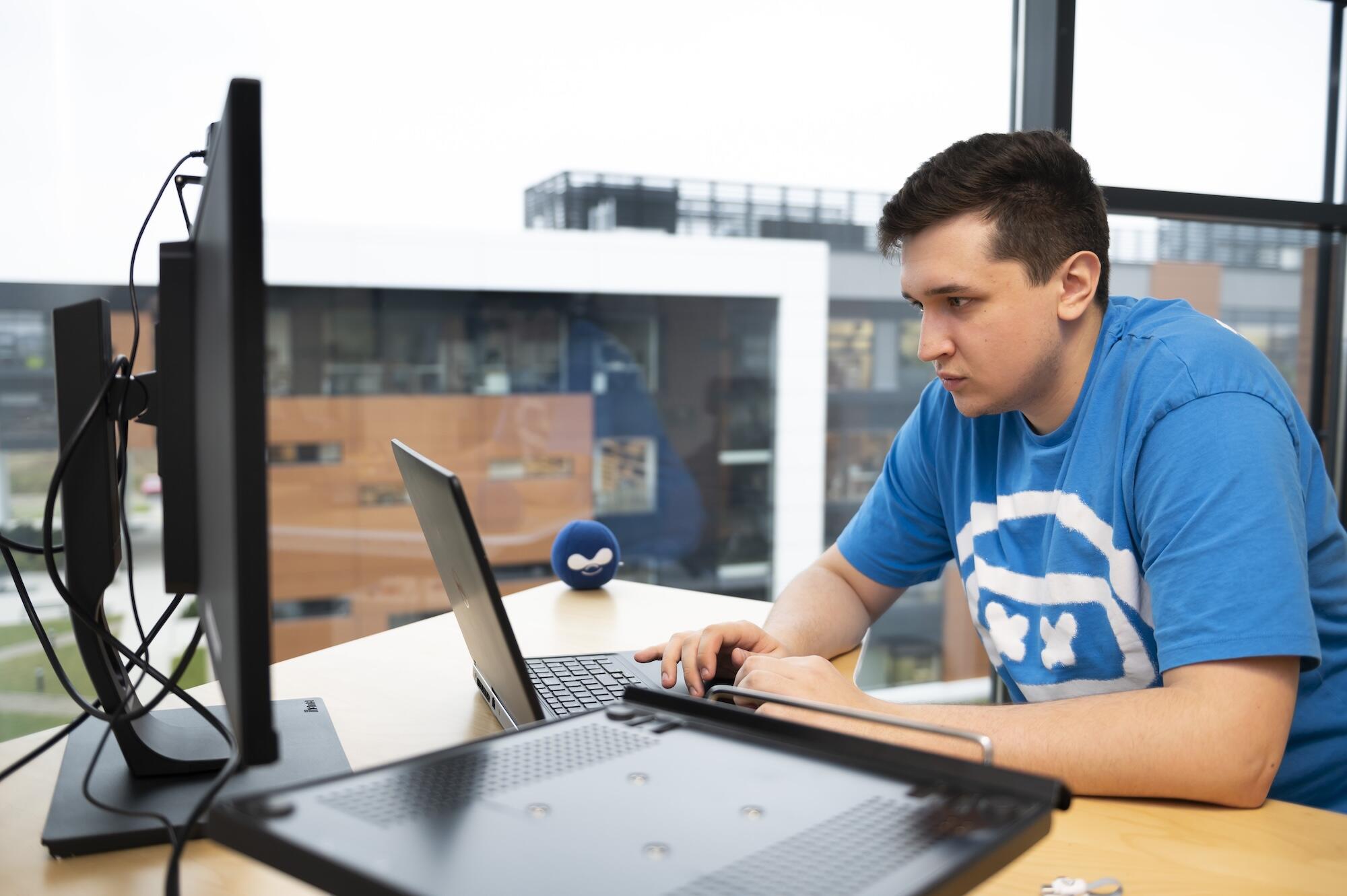 Setup and testing during managed services.