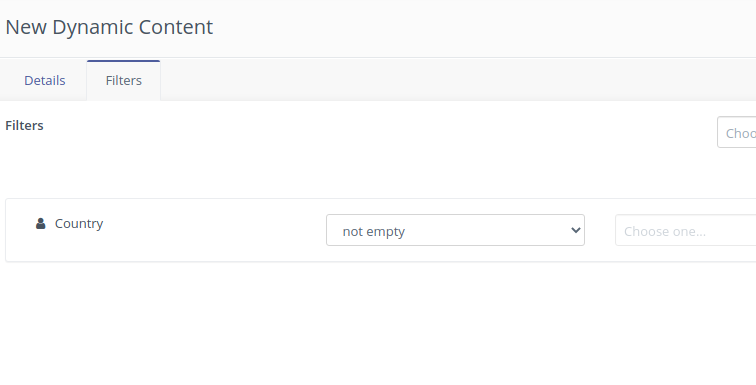 Mautic dynamic content