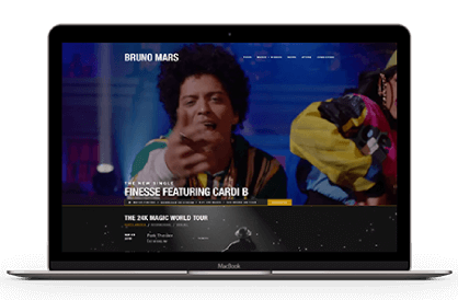 Bruno mars website