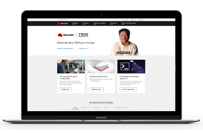 Red hat website